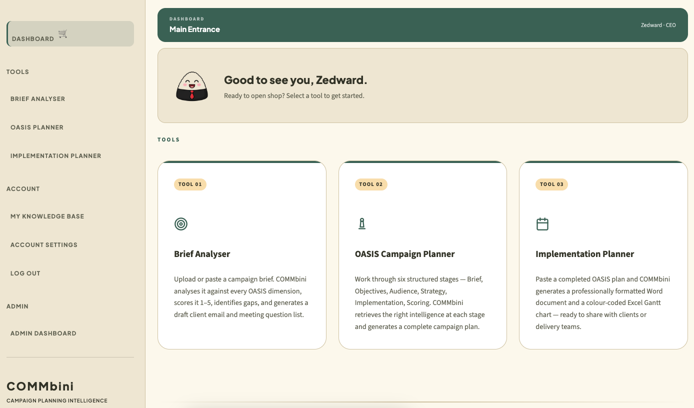 Commbini screenshot 1
