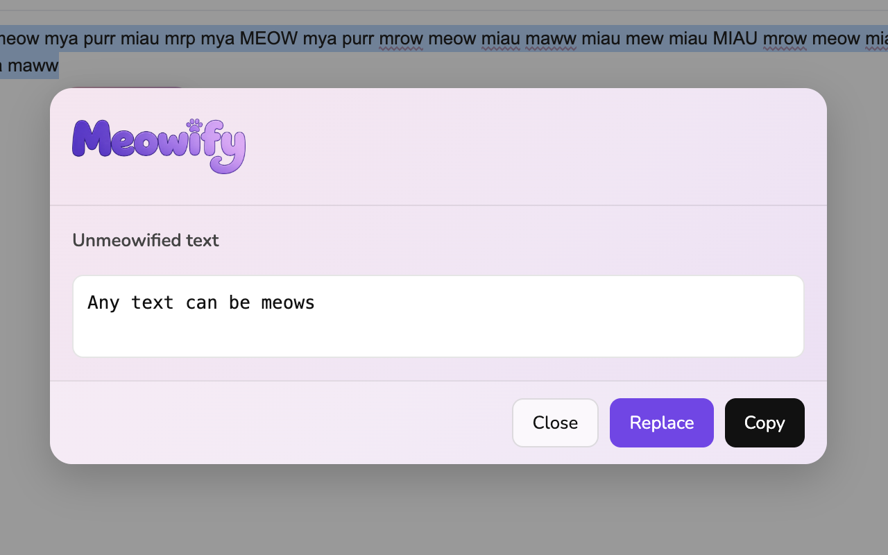 Meowify screenshot 4